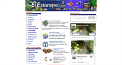 Desktop Screenshot of elestanque.com